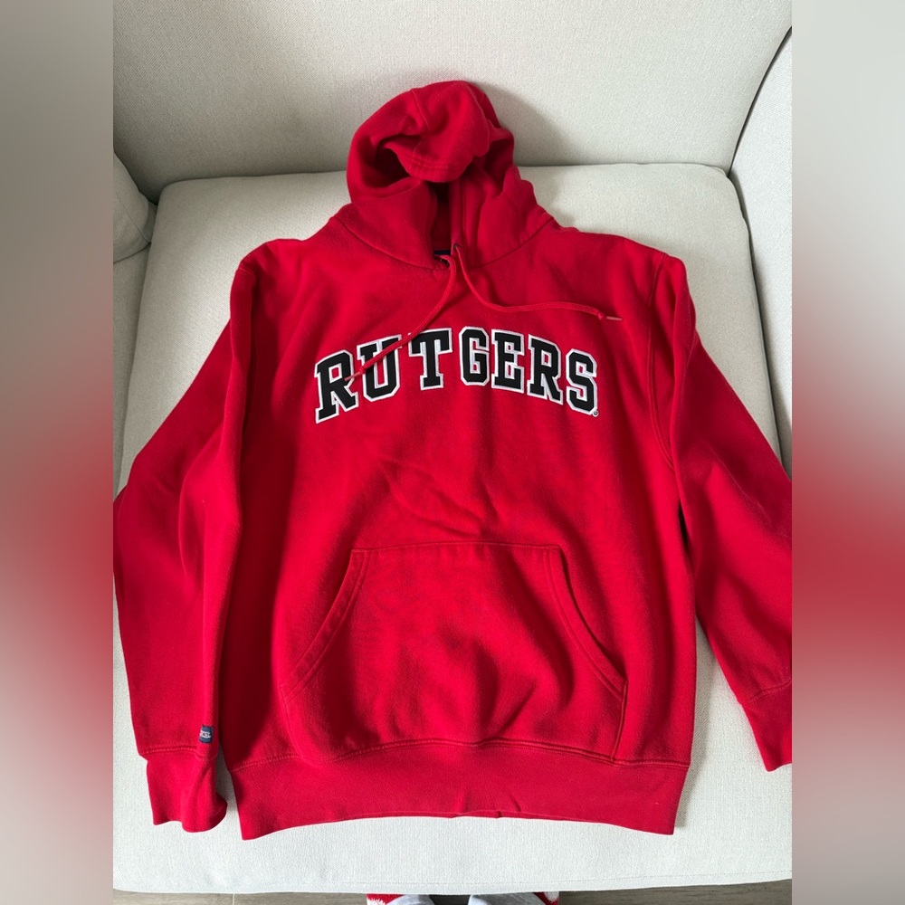 Embroidered Rutgers Hoodie - Picture 2 of 5